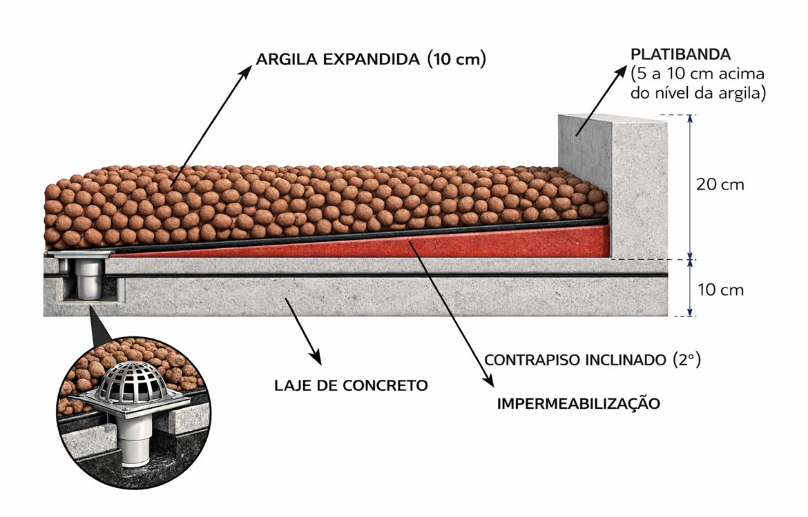 Foto: Aplicações para Telhado Térmico Ecológico